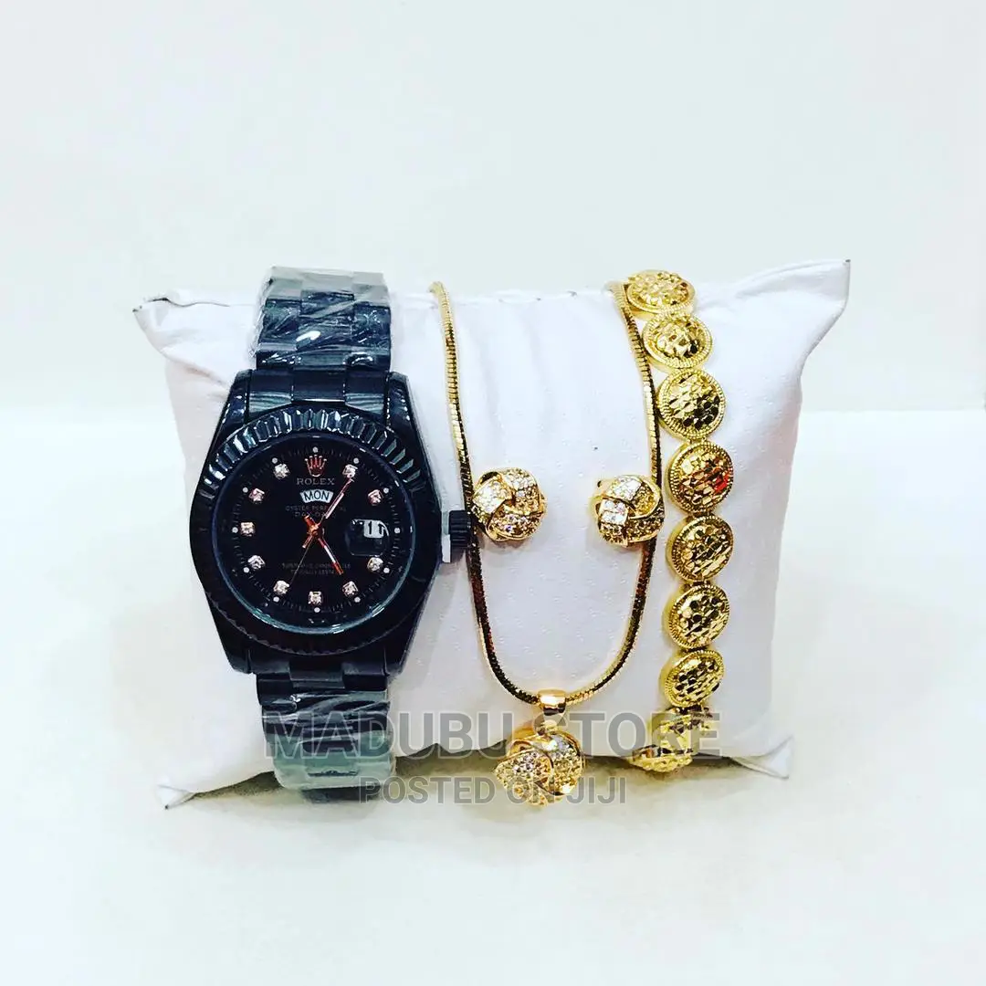 Set of Watch+ Bracelet+ Earrings