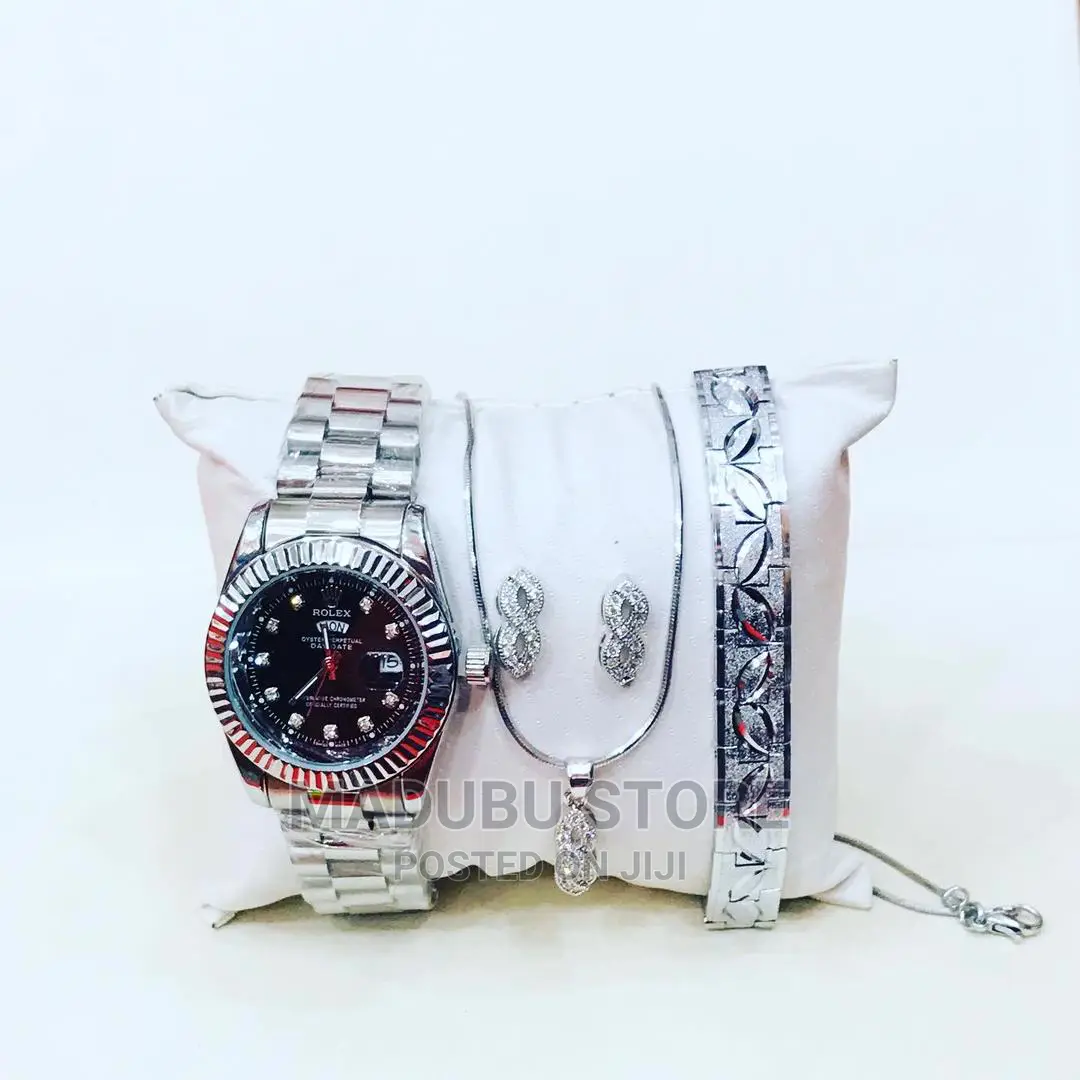 Set of Watch+ Bracelet+ Earrings