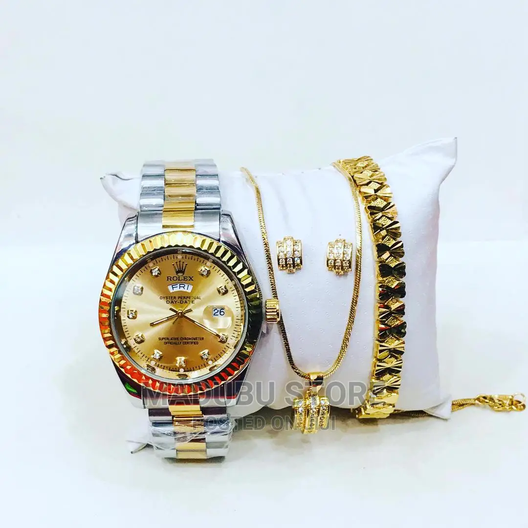 Set of Watch+ Bracelet+ Earrings