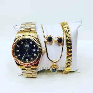 Set of Watch+ Bracelet+ Earrings