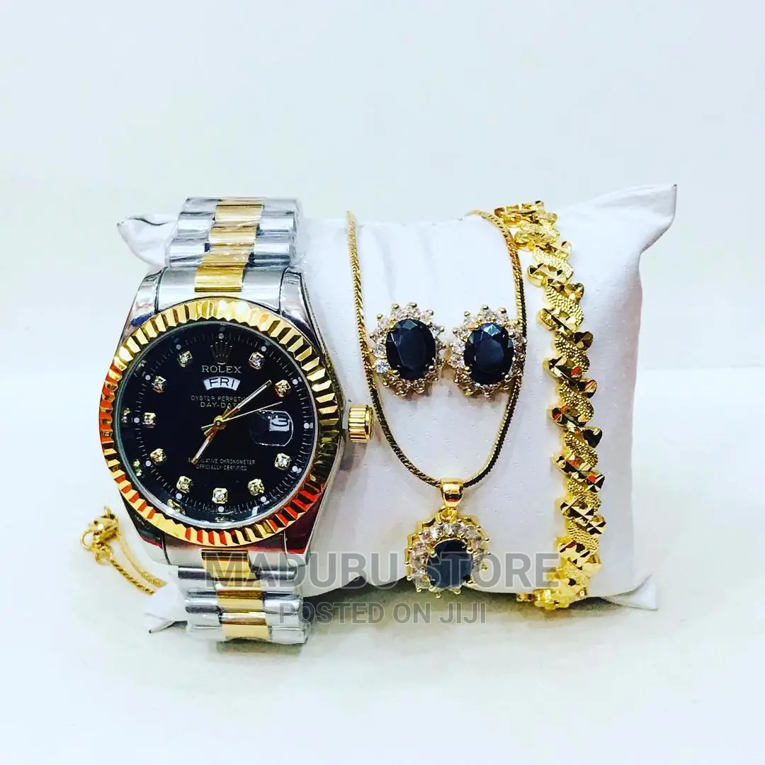 Set of Watch+ Bracelet+ Earrings