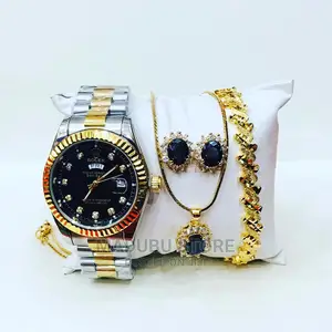Set of Watch+ Bracelet+ Earrings