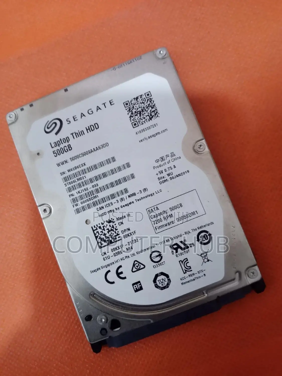500gb Laptop Hdd