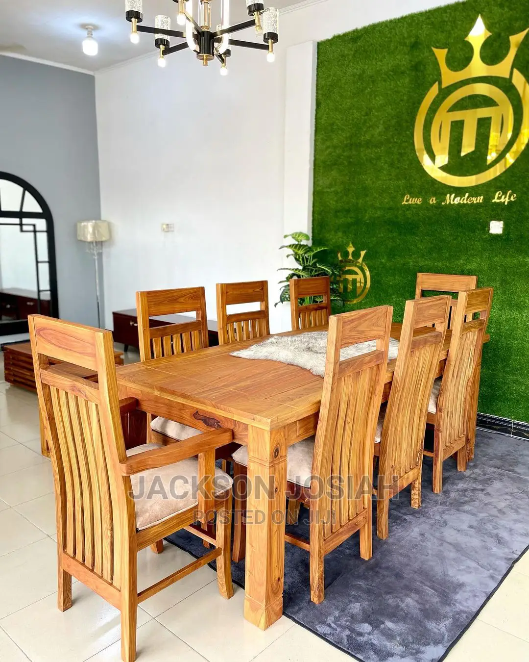 Dining Table Mkongo Wood
