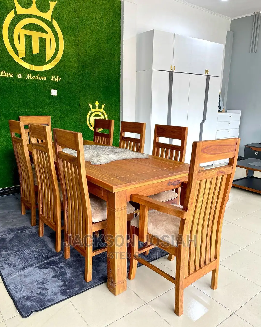 Dining Table Mkongo Wood