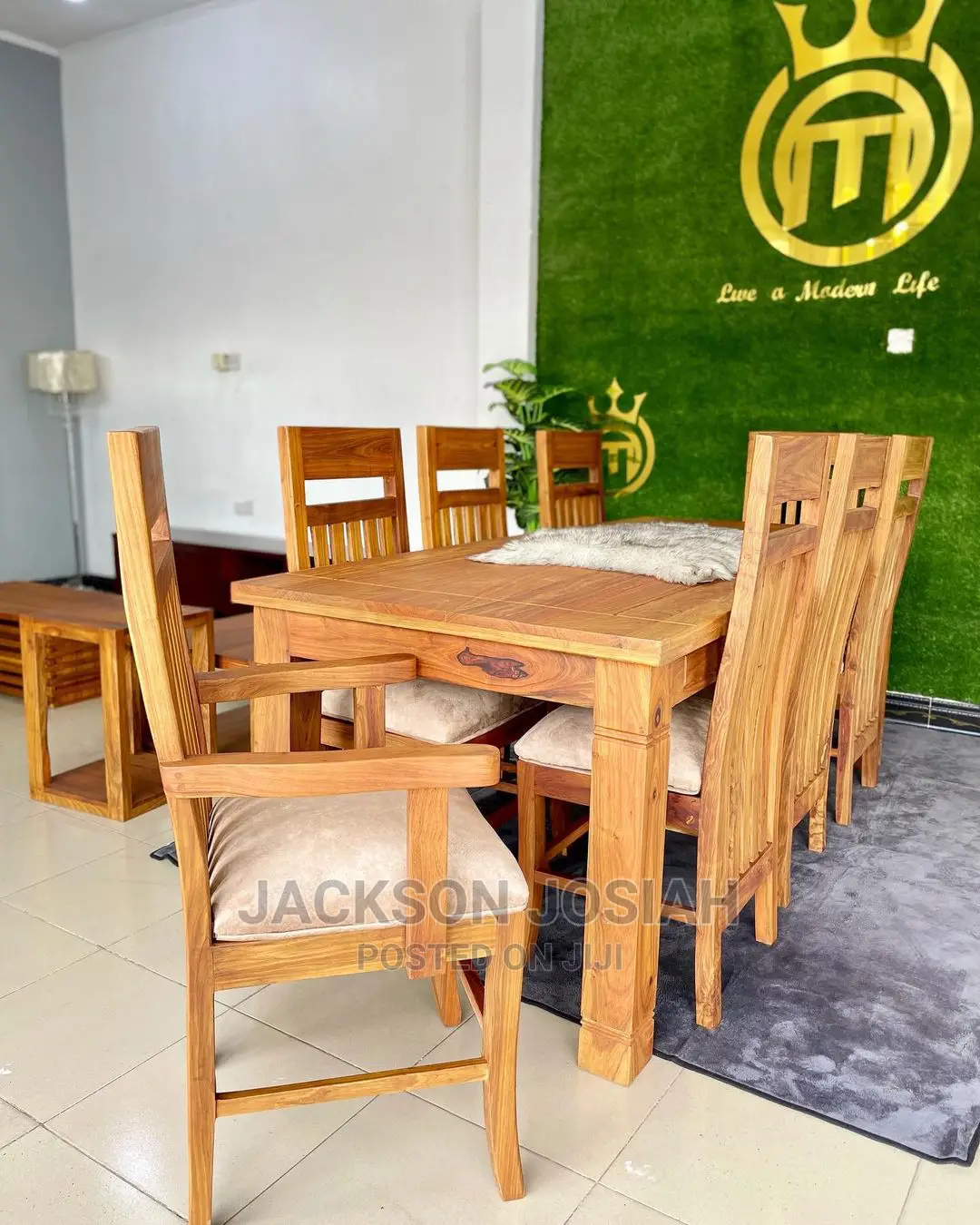 Dining Table Mkongo Wood