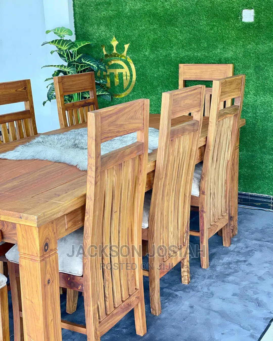 Dining Table Mkongo Wood