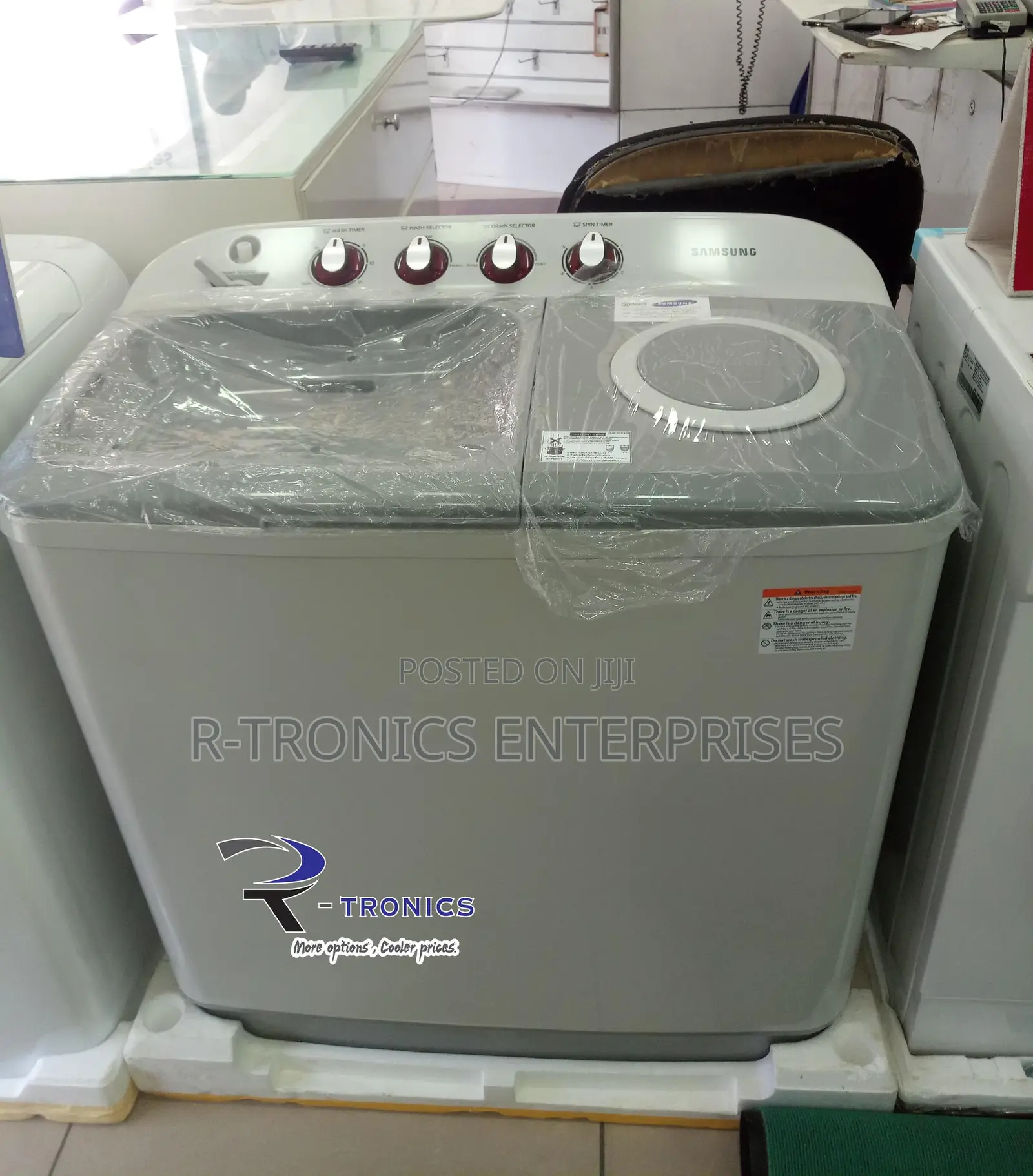SAMSUNG 7kg Twin Top Semi-Auto Washing Machine (WT70H3200)