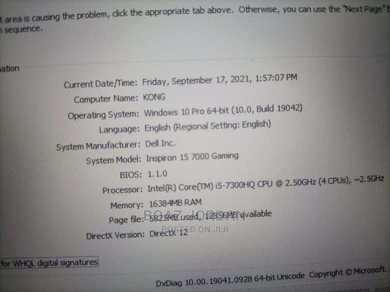 Laptop Dell Inspiron 15 7000 8GB Intel Core I5 HDD 500GB