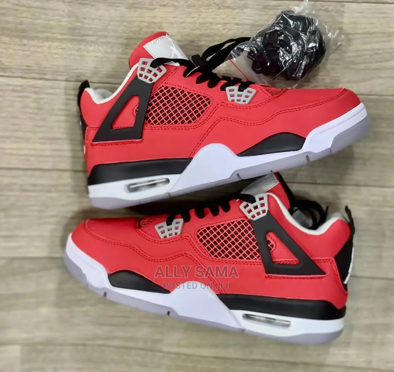 New Jordan Red White