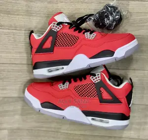New Jordan Red White