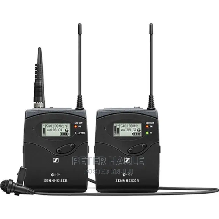 Sennheiser EW 112P G4-B Wireless Omni Lavalier Microphone