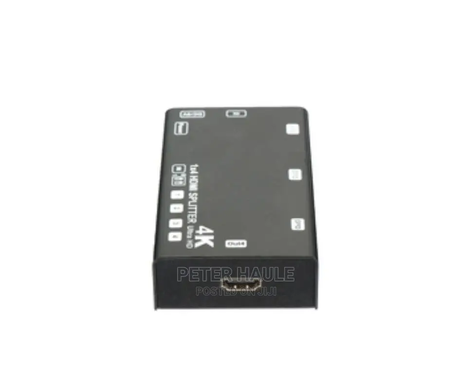 1X4 HDMI Splitter,Support 3D, 4K at 60hz Yuv 4:2:0,Hdcp1.4,Edid