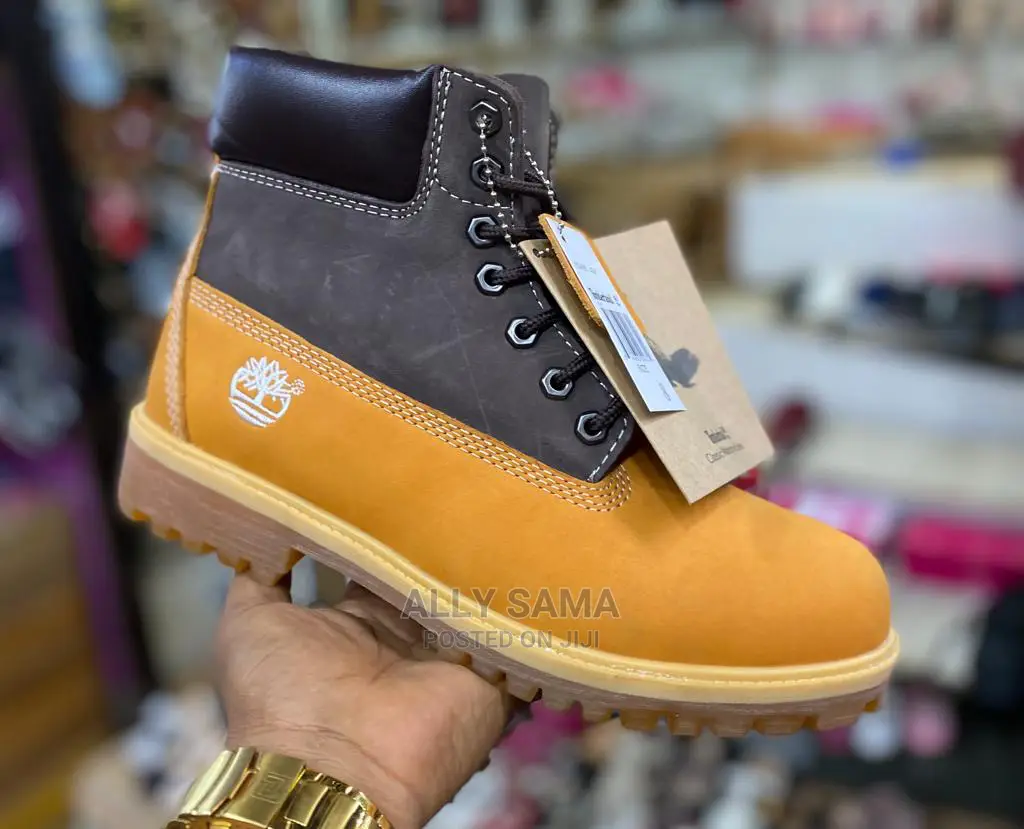 New Timberland Brown Black