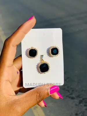 Set of Chain and Earrings