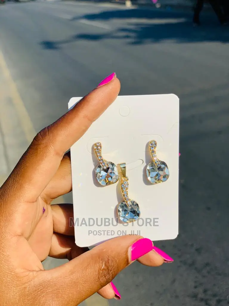 Set of Chain and Earrings