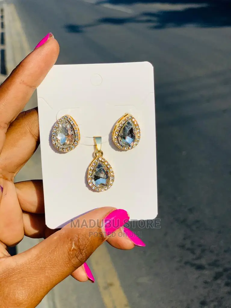 Set of Chain and Earrings