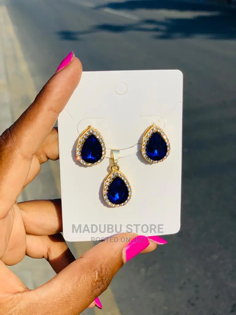 Set of Chain and Earrings