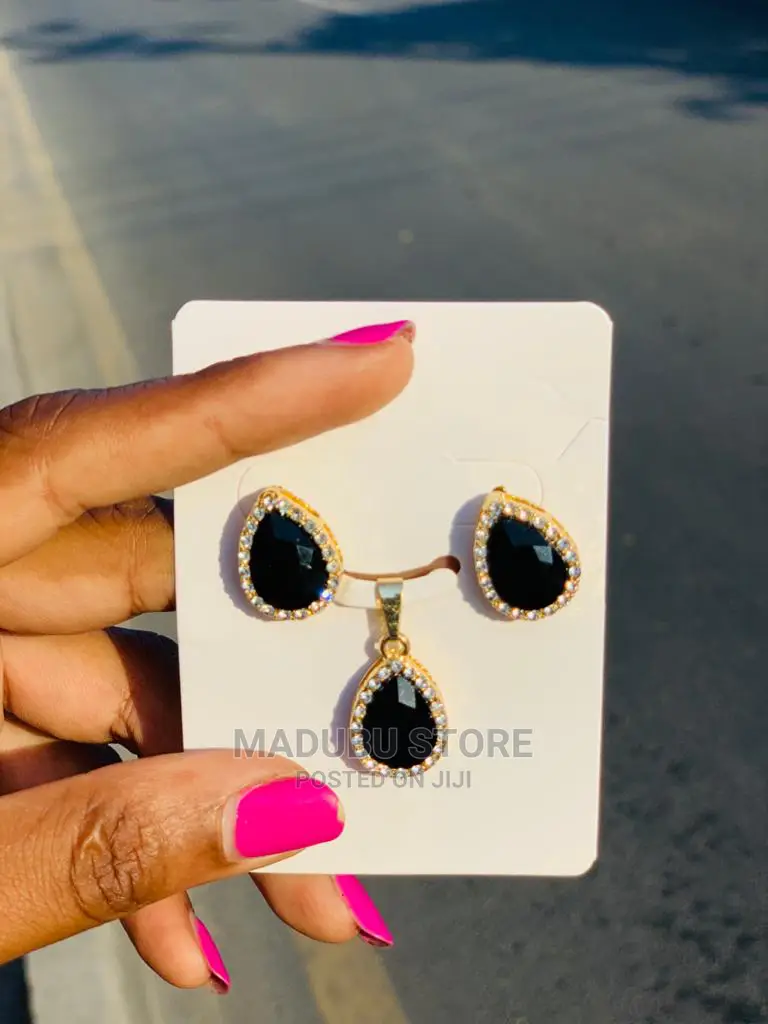 Set of Chain and Earrings