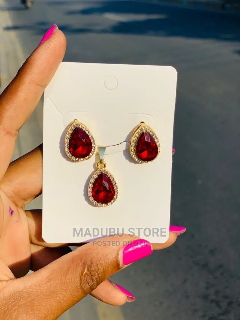 Set of Chain and Earrings