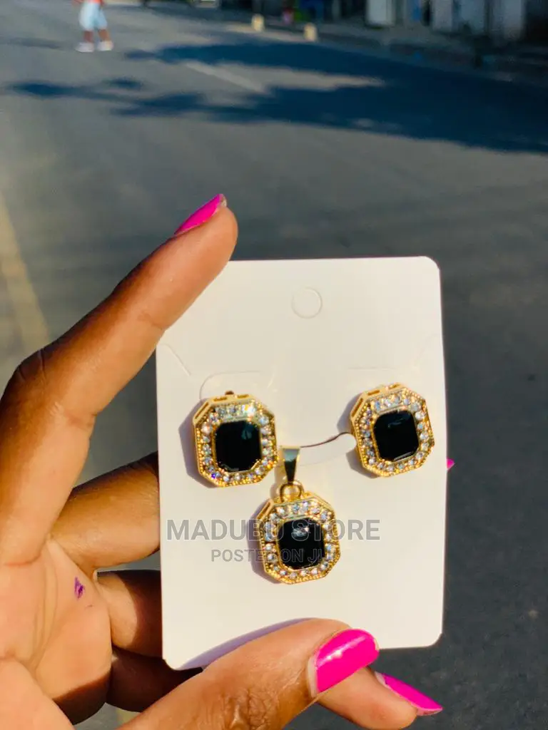Set of Chain and Earrings