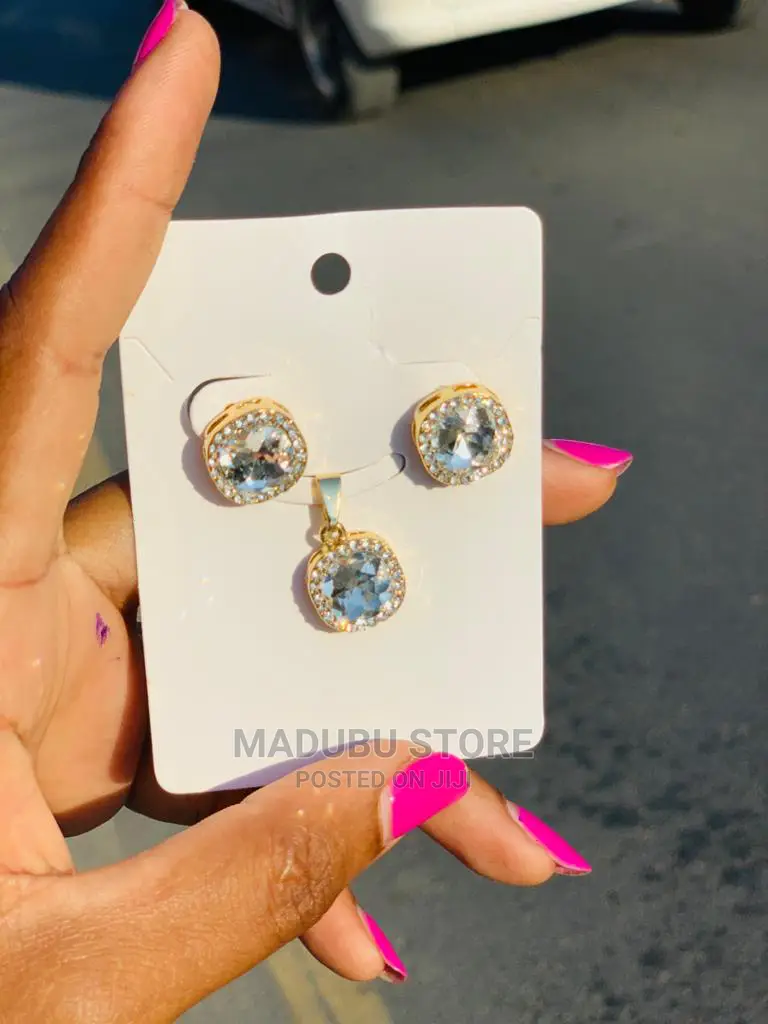 Set of Chain and Earrings