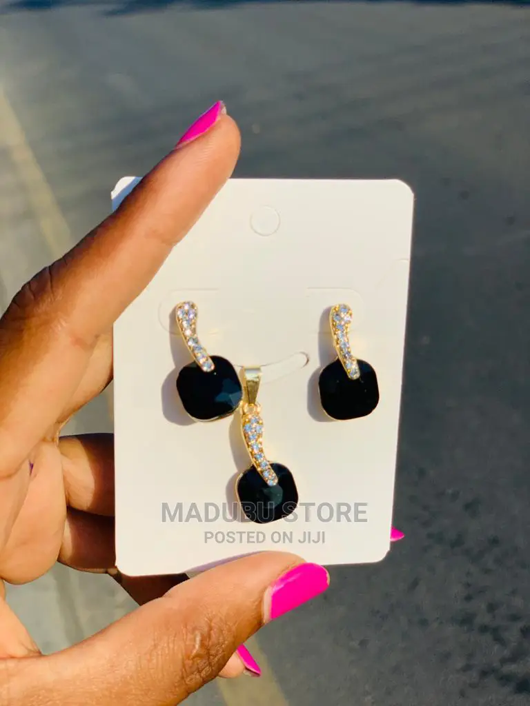 Set of Chain and Earrings