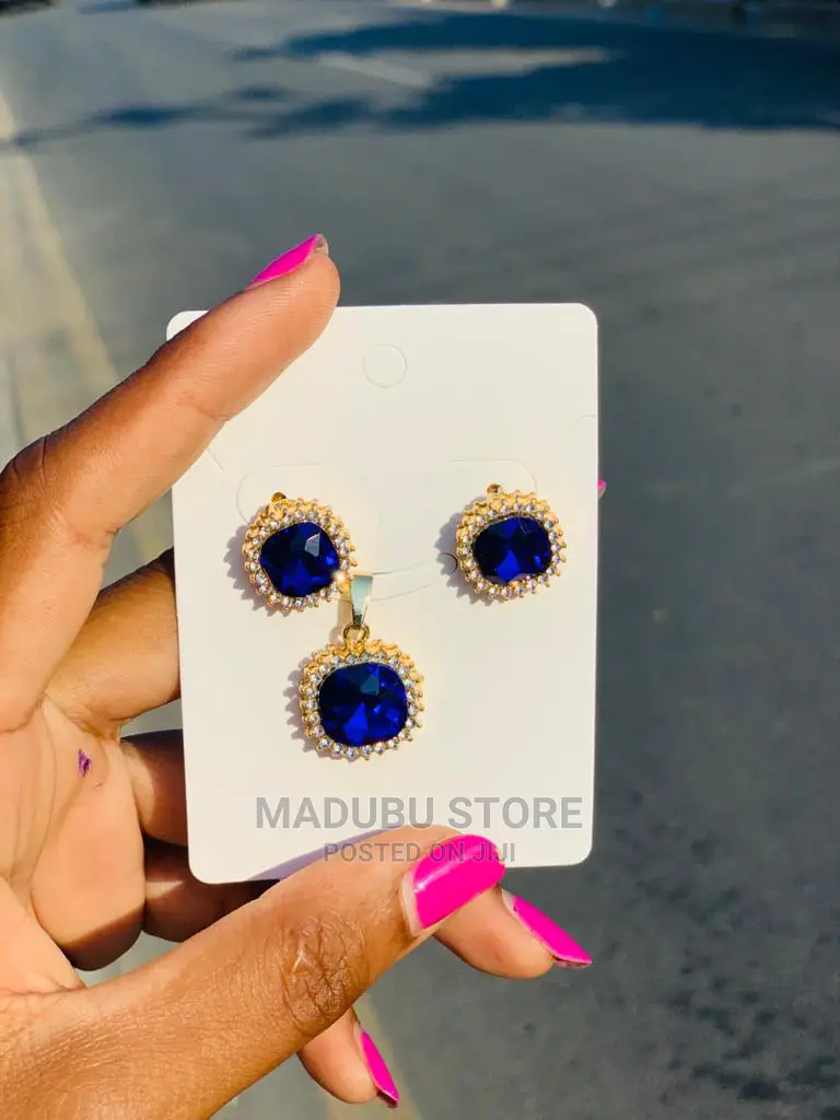 Set of Chain and Earrings