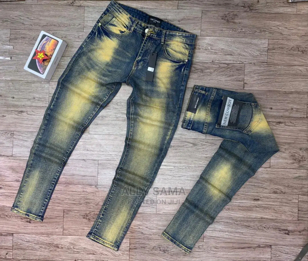 Men's Jeans Gold