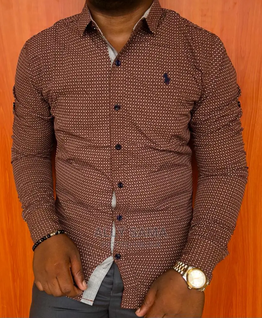 Men's Shirt Cofee