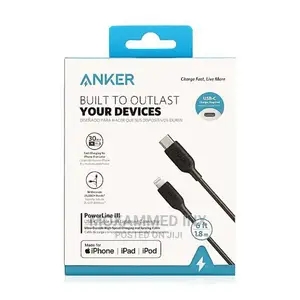 Powerline III USB-C to Lightning Cable (1.8m/6ft)