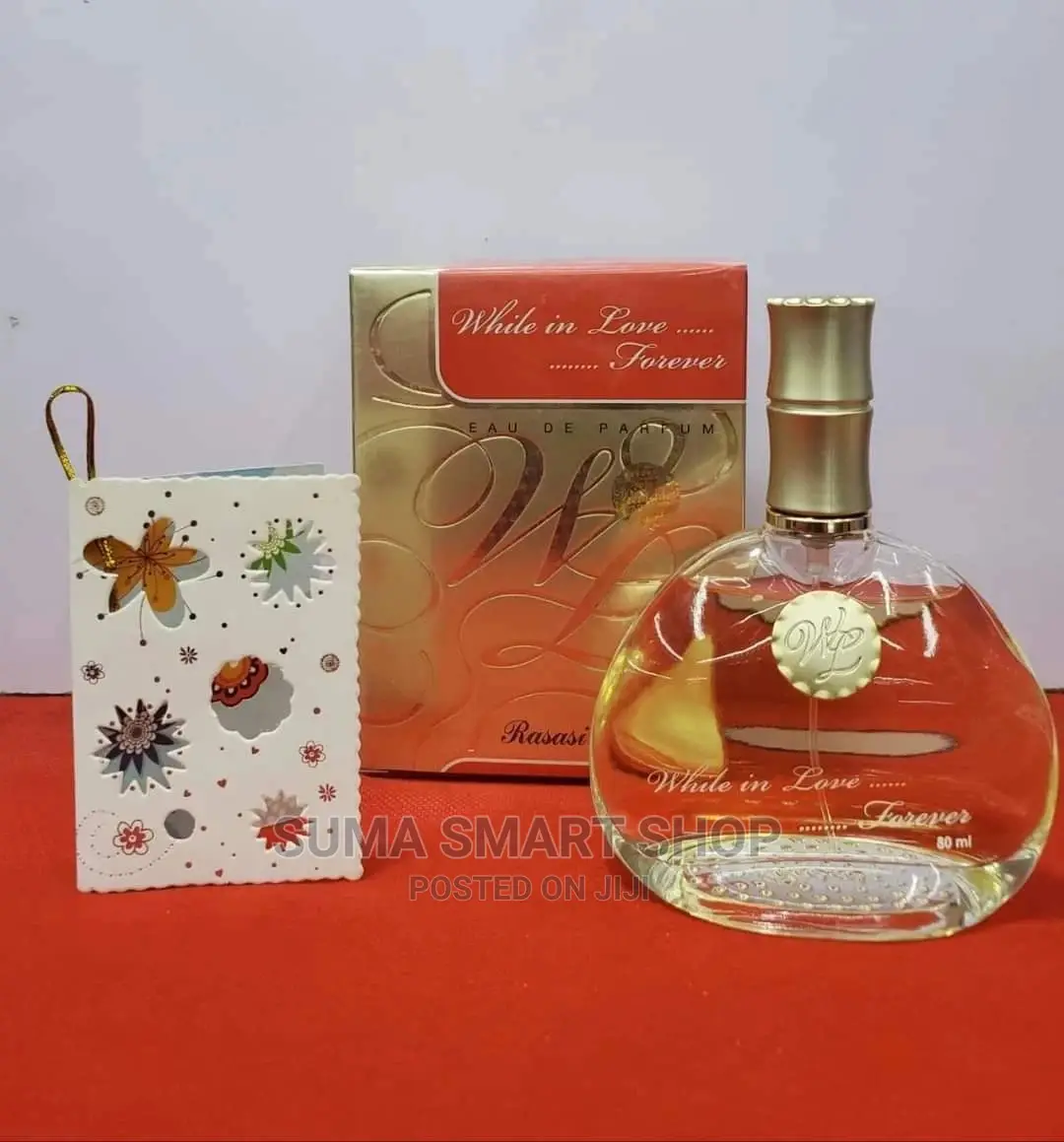 While in Love Forever Perfume .