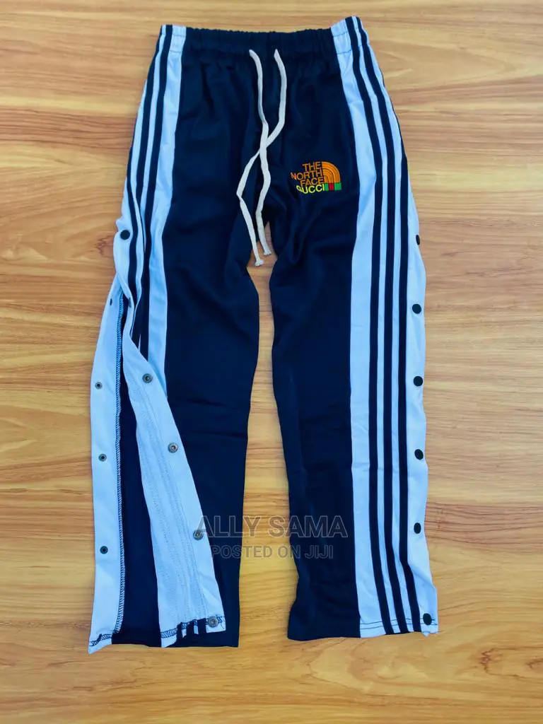 Men's Track Black White