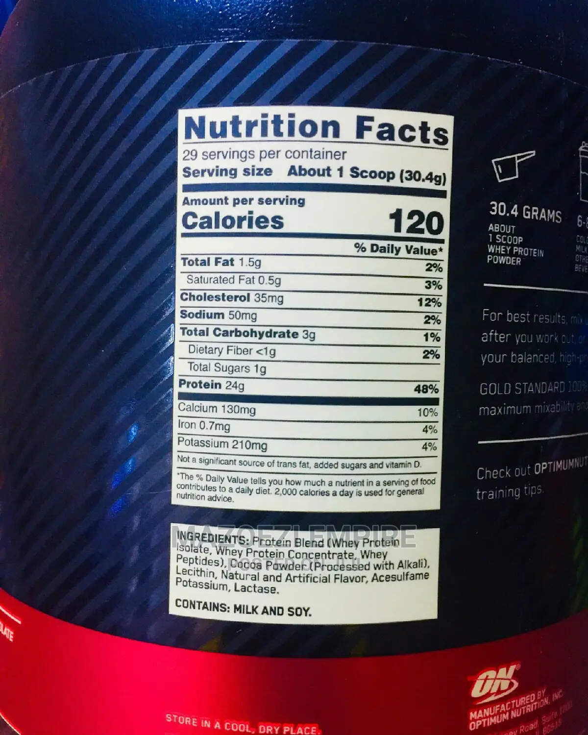 Whey Powder (Ujazo 1kg)