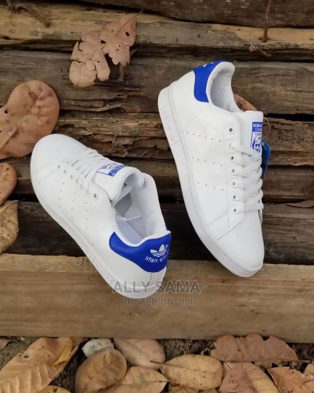 Adidas White Blue