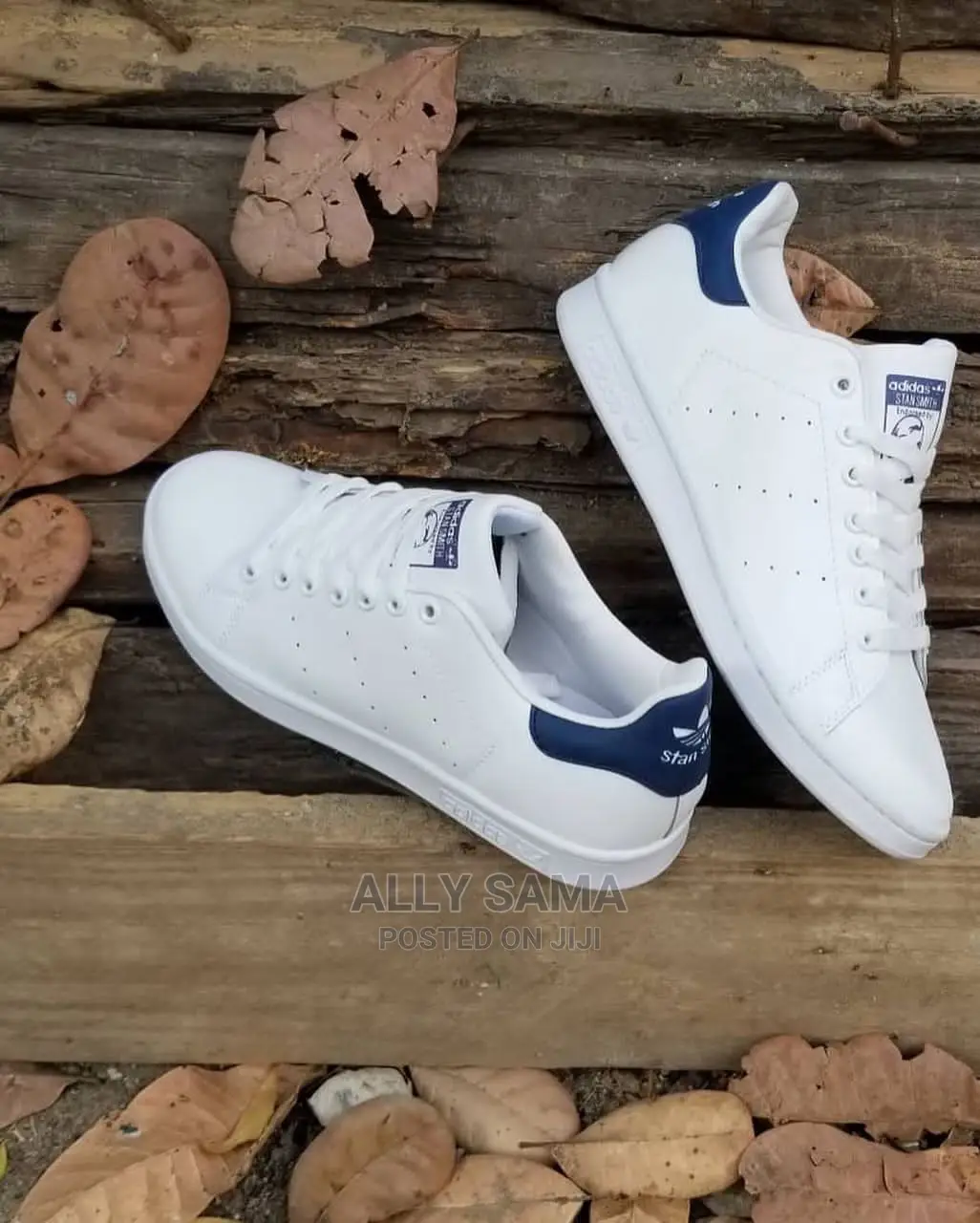 Adidas White Blue