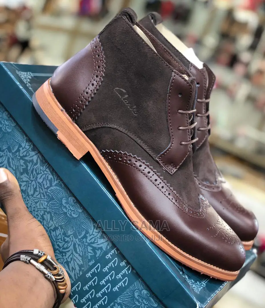 Clarks Brown Black