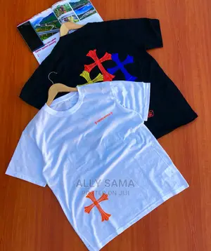 Men's Tshirt Black White