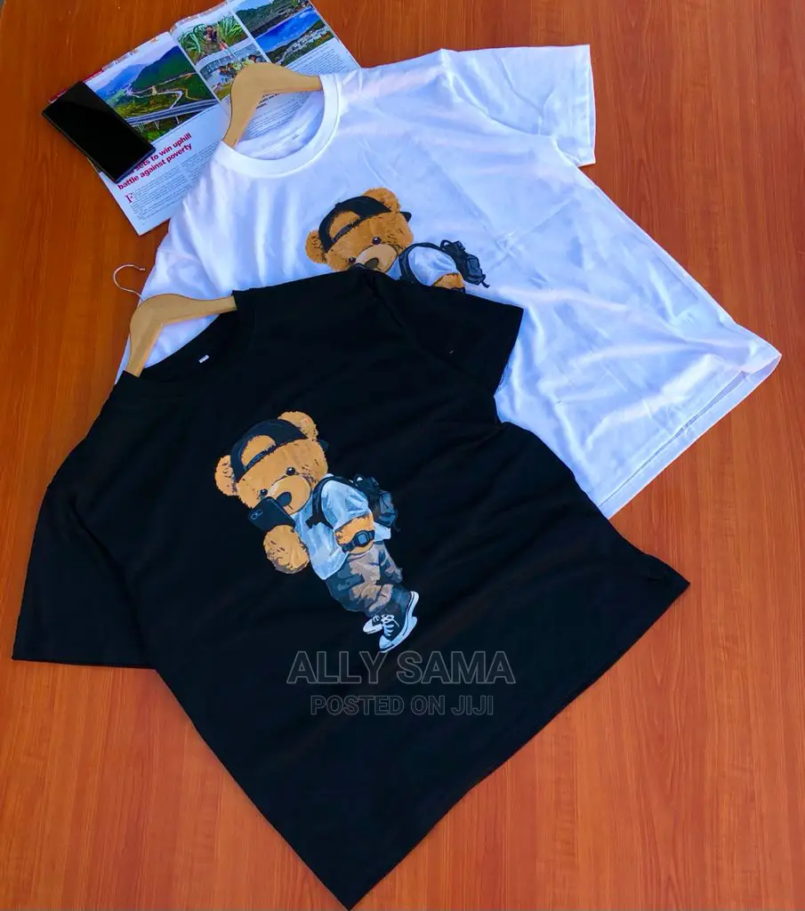 Men's Tshirt Black White
