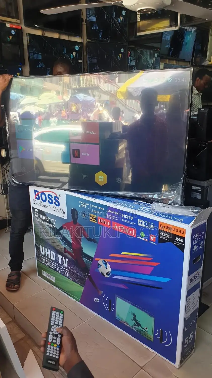 Boss Android Uhd 4K Inch 55