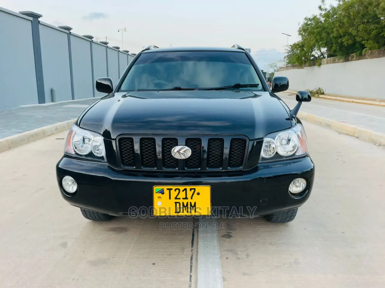 Toyota Kluger 2002 Black