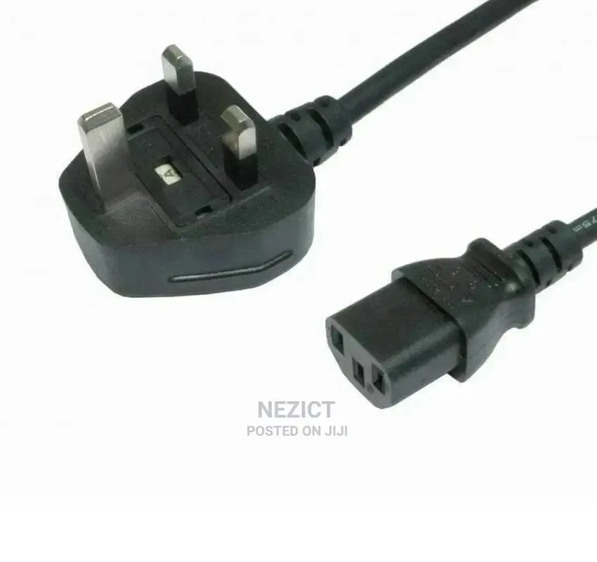 Power Cord for PC Desktop, PSU Power Supply Cable, 1.5m