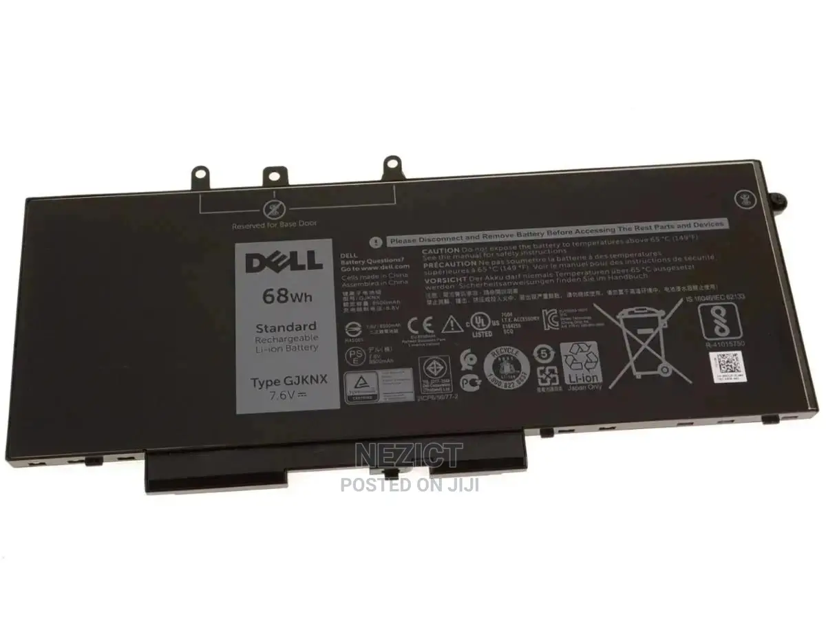 Dell OEM Latitude 5480 / 5580 / 5280 4-Cell 68wh Battery