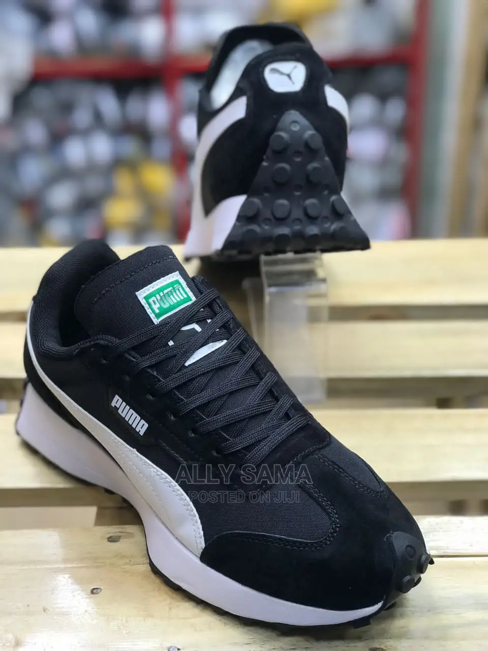 Puma Black White