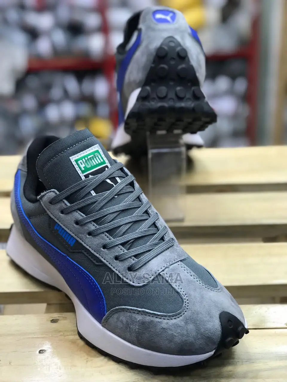 Puma Gray Blue