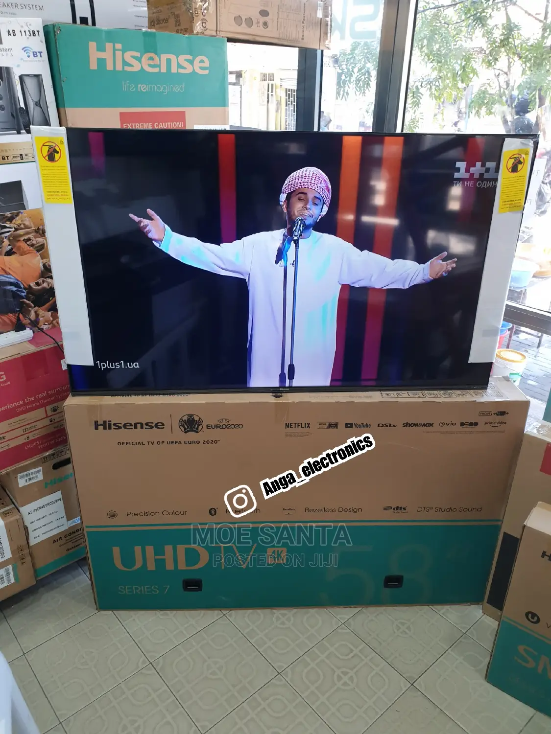 Hisense Smart Tv 4k Inch 58 Flameless