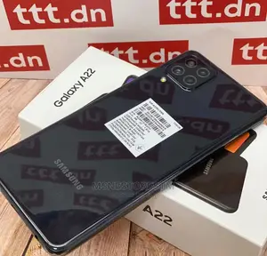 New Samsung Galaxy A22 64 GB Black