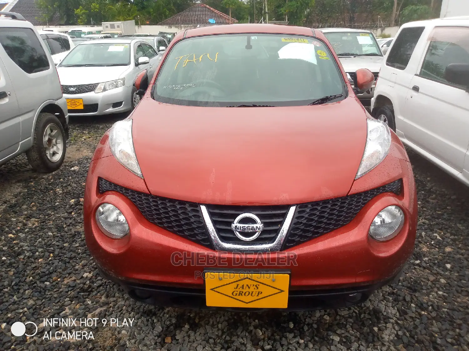 Nissan Juke 2012 Red