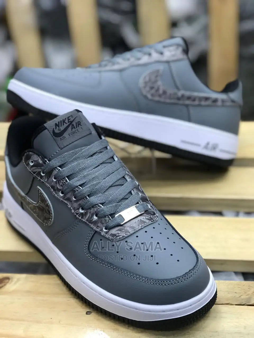Air Force1 Black Gray