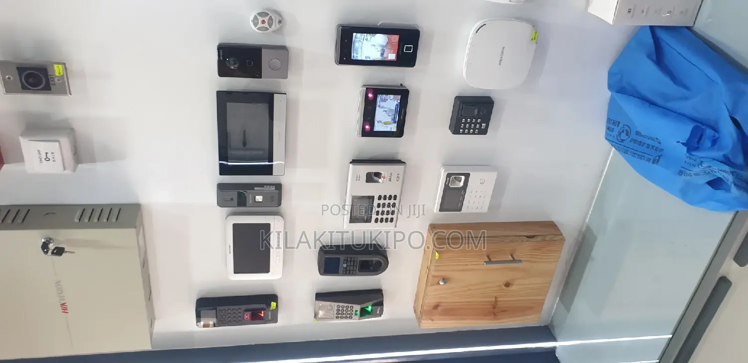 Fingerprints,Cctv Camera, Door Bell Security Fence